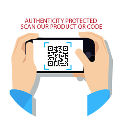 Authenticity protected scan our product QR code