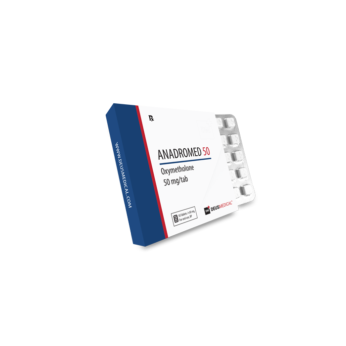 ANADROMED 50 product packaging