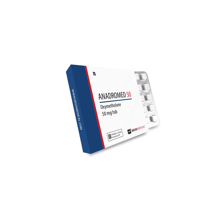 Anadromed 50 product packaging