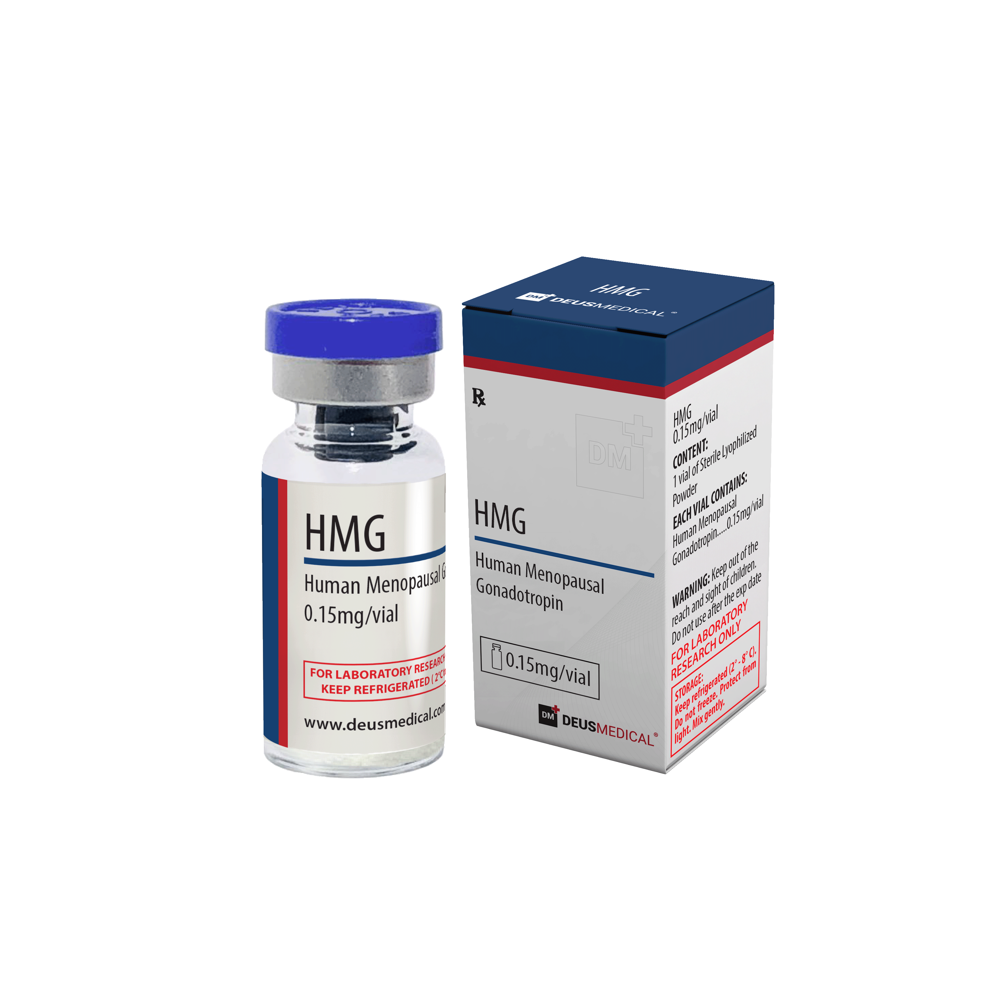 HMG product packaging