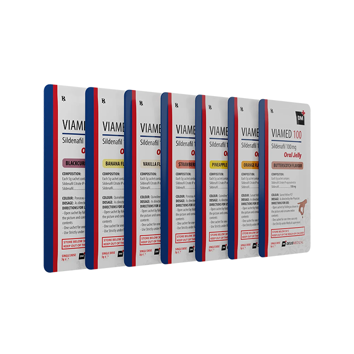 Viamed 20 back of the product pack