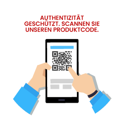 Authenticity protected scan our product QR code