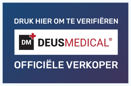 Een knop met het label Druk hier om DM te verifiëren